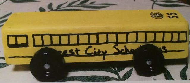 My first Pinewood car