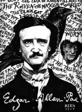 Poe's wife Virginia dies of tuberculosis at their home in the Bronx