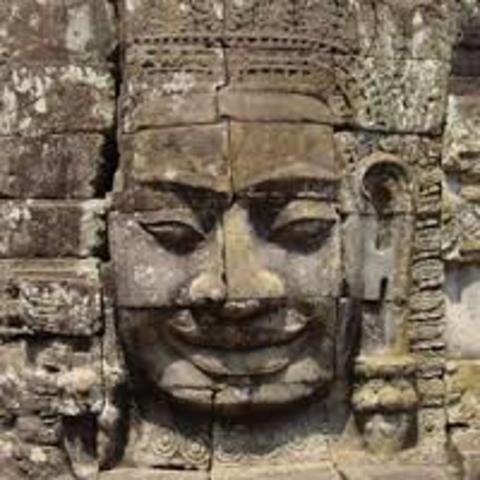 The Khmer empire breaks down