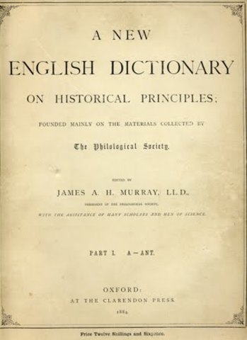 The Oxford English Dictionary