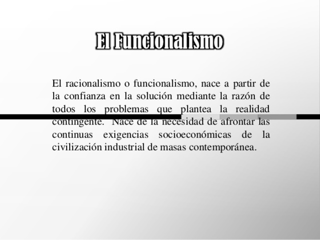Funcionalismo