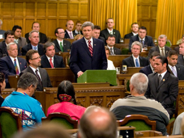 Apology over Indian Residential Schools