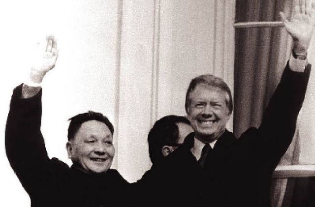 U. S. and China develop diplomatic relations