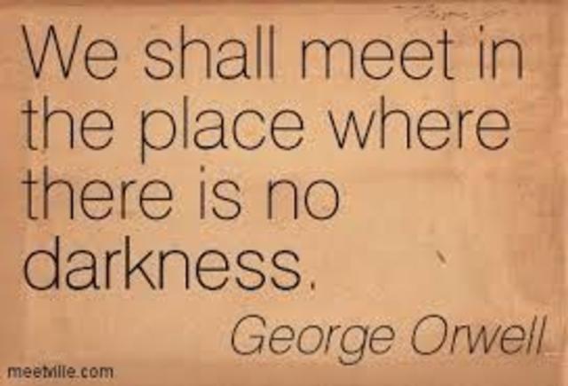 We shall meet in the place where there is no Darkness