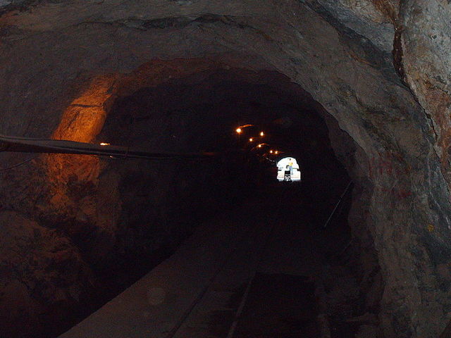 Descubrimiento de las minas de Guanajuato, en México