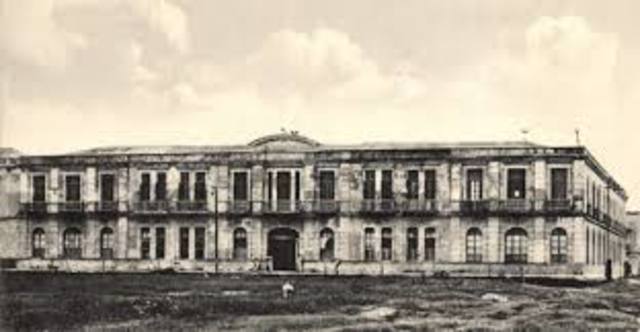 Inaguración de la Escuela Naval Militar
