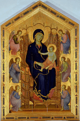 Duccio di Buoninsegna, La Madonna Rucellai.