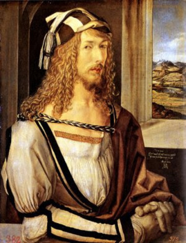 Albert Durero, Autorretrato.