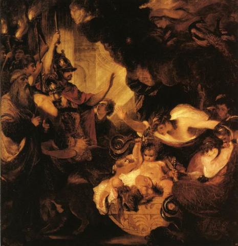 Joshua Reynolds , El Niño Hércules.
