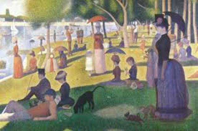 Georges rat  Un Domingo en la Isla de Jatte (1886)