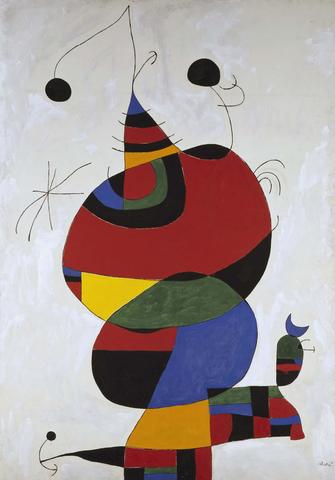 Joan Miró , Mujer, pájaro y estrella