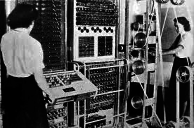 first electronic computer