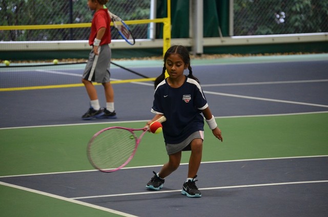 Empecé a jugar al tenis