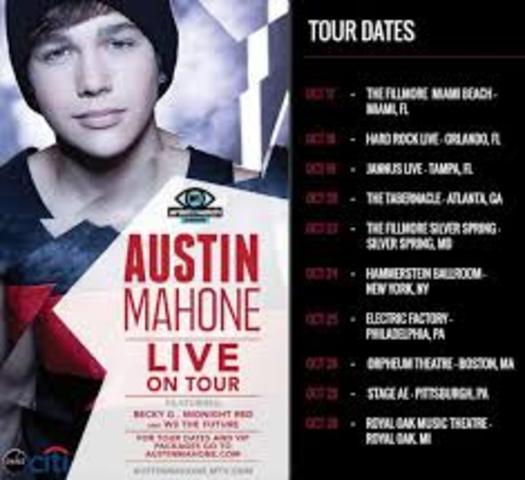 La primera gira de Austin.