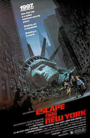 The American cyberpunk movie: Escape from NewYork