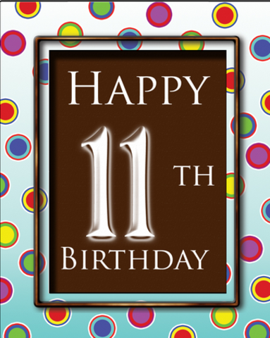 my 11th birthday
