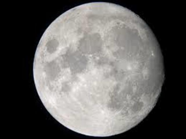 First spotting of the moon through a telescope by Galileo Galilei