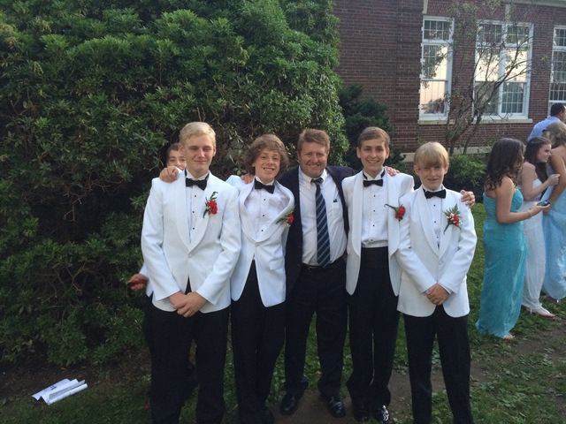 Mi clase se graduamos a grado ocho