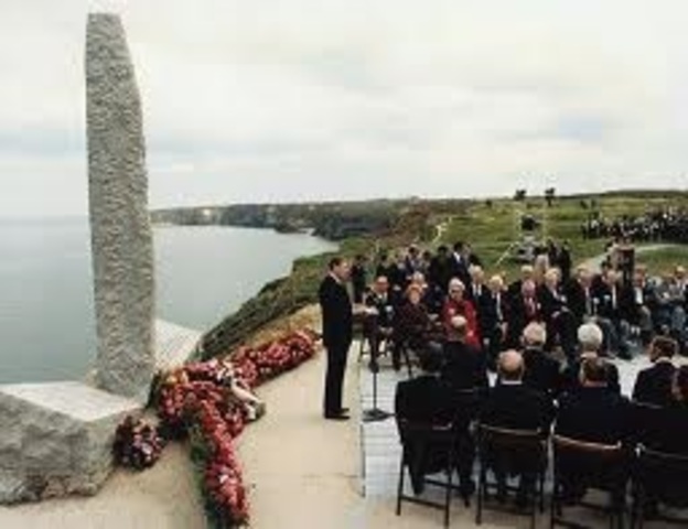 Reagan Commemorates the 40th Anniversary of D-Day