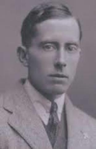 Tolkien's younger brother Hilary Arthur Reue is born