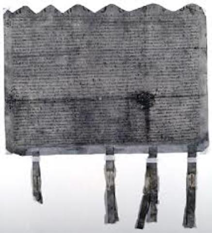 Treaty of Edinburgh is signed