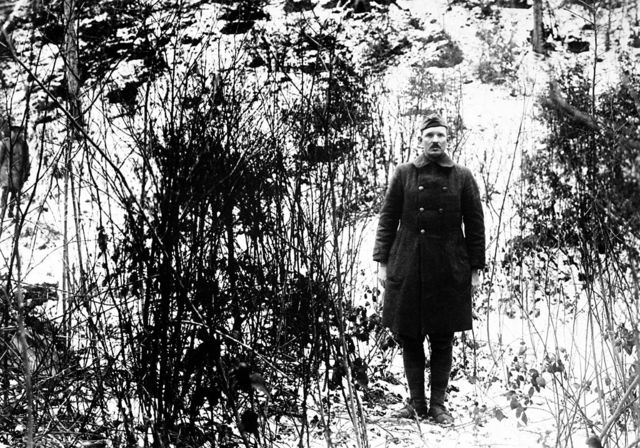 US Soldier Alvin York at Meuse-Argonne offensive
