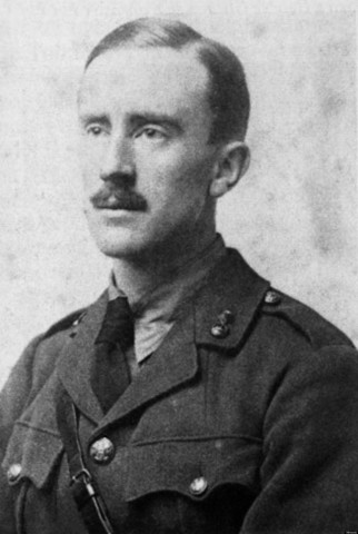 Tolkien is commissioned as a Second Lieutenant in the British military to fight in World War I