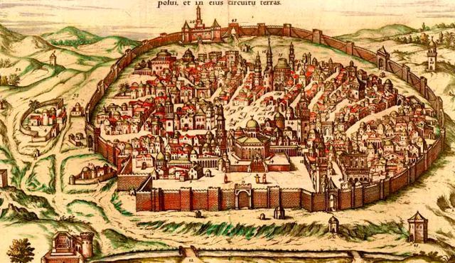 Muslims recover Jersualem after First Crusade