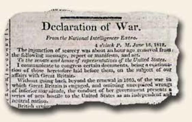 United States Declares War