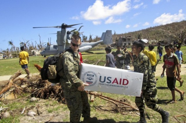 U.S. Gives Military Aid
