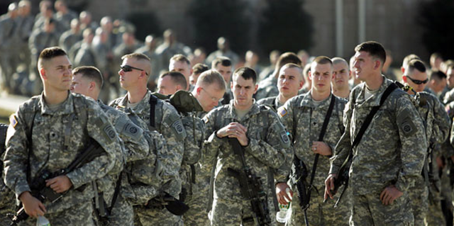 Troop Numbers Increase