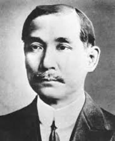 Sun Yat Sen provisional president
