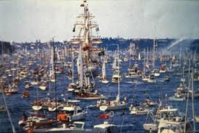 Sydney continued to be the centre of Australia Day