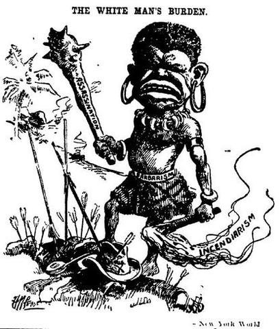 KIpling Writes White Man's Burden