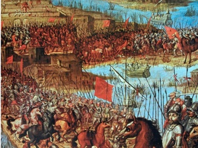 Caida de Tenochtitlán