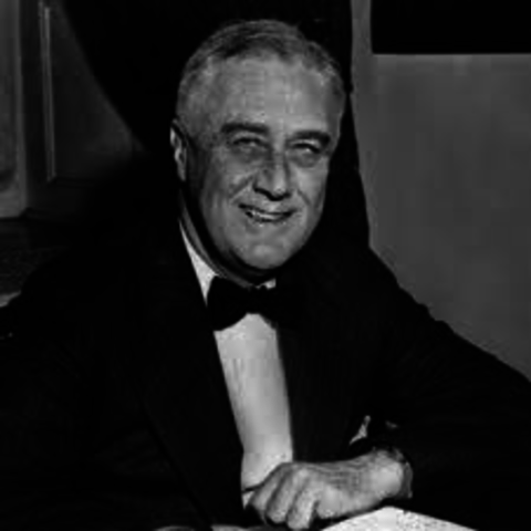 Death of President Franklin D Roosevelt