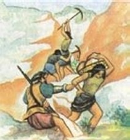 Extracción de metales en las minas