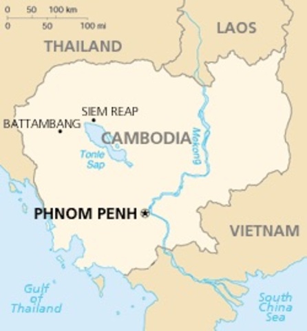 Phnom Penh becomes capital