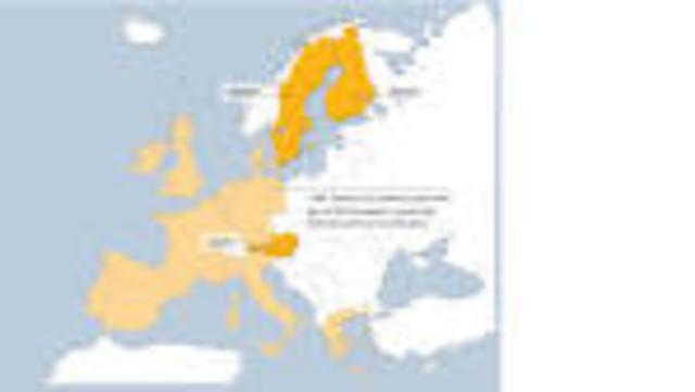 Incorporación de Austria, Suecia y Finlandia
