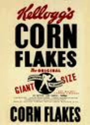 Kellogg's Starts Selling Corn Flakes