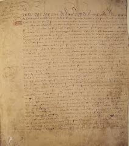 King Louis XIV issues new Edict