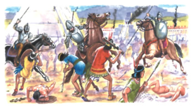 Caida de Tenochtitlan