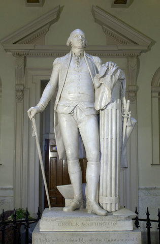 "George Washington" by Jean-Antoine Houdon