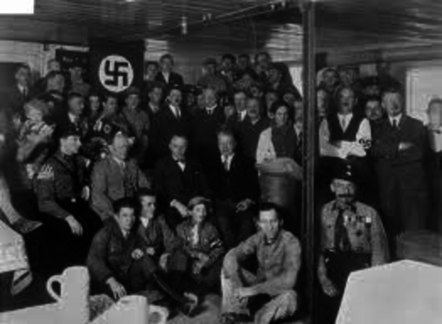 Hitler was recruited