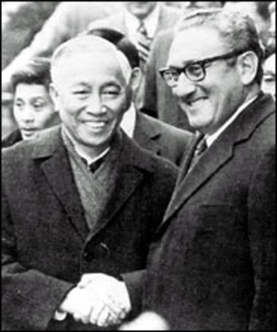 Peace Talks begin in Paris