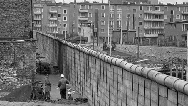 Berlin Wall Built