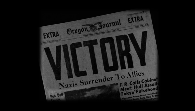 Defeat of Germany and Japan