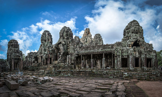 The Bayon began construction.
