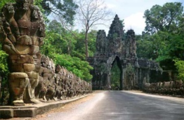 Angkor Thom was established