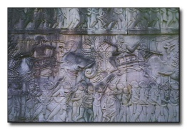 The khmer capital was moved to today’s capital of Phnom Penh